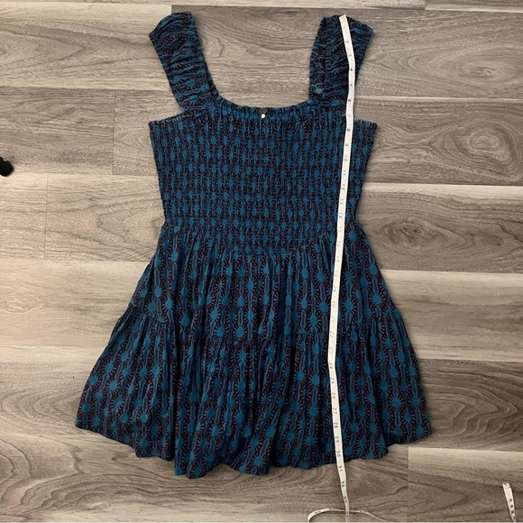 Free People Sweet Annie Printed Tiered Mini Dress XS - Picture 11 of 11